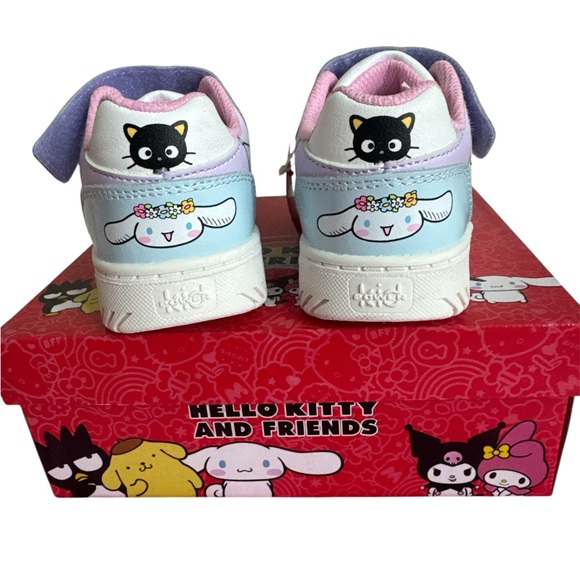 Hello Kitty Kids Sneakers - Pink, White, and Purple. Brand new .Toddler size 10 - Picture 6 of 11